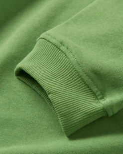 Phoenix Recyceltes Baumwoll Sweatshirt Oversized - Birnengrün