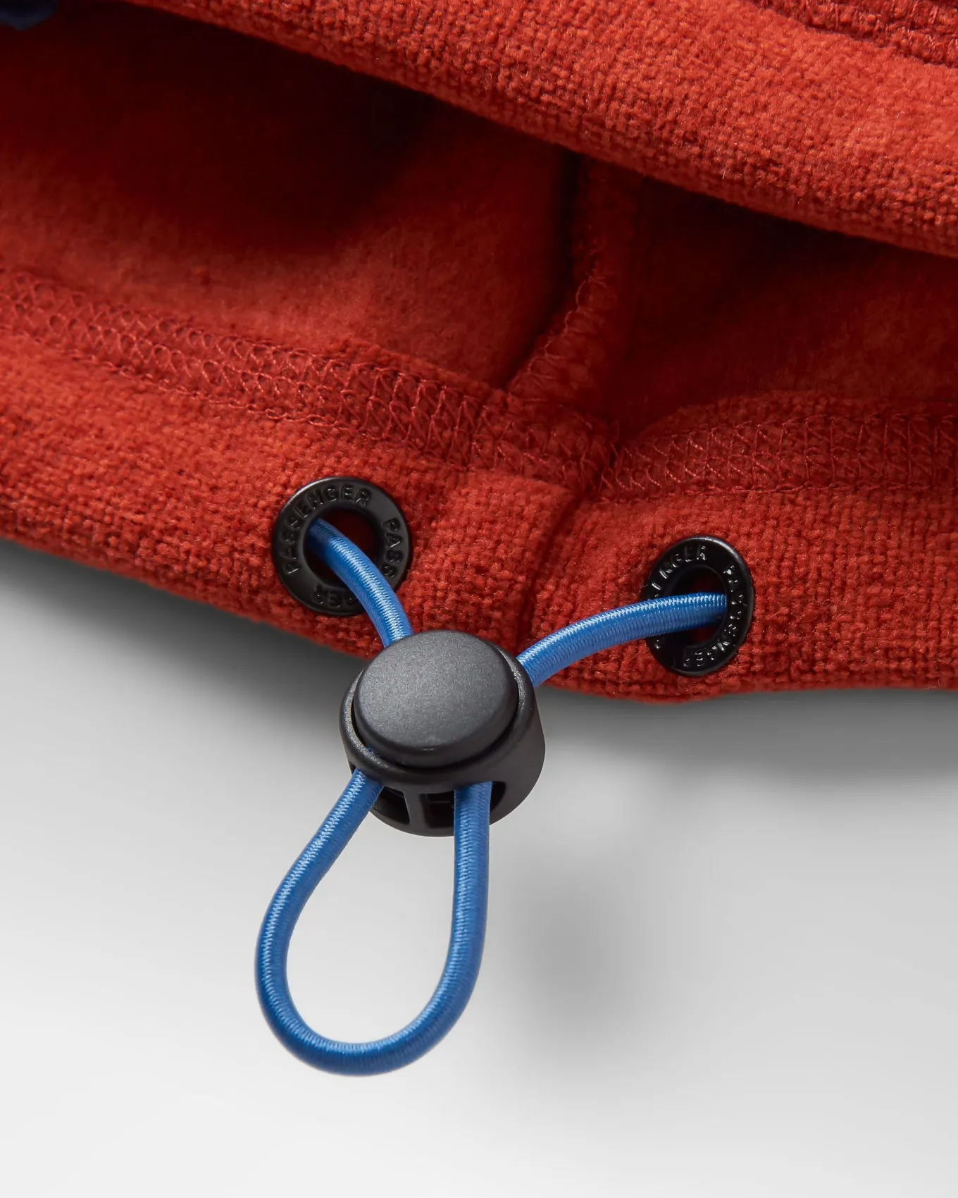 Pinegrove recyceltes Polartec® Fleece Hoodie - Roter Ocker