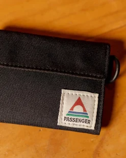 Portemonnaie aus recyceltem Material - Schwarz
