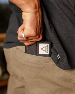 Portemonnaie aus recyceltem Material - Schwarz