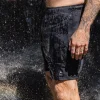 Porto recycelte Allzweck-Badehose - Schwarz