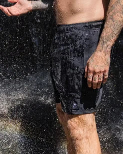 Porto recycelte Allzweck-Badehose - Schwarz