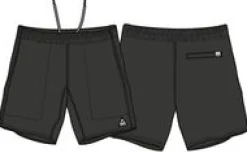 Porto recycelte Allzweck-Badehose - Schwarz