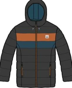 Pow 2.0 Isolierte Jacke - Holzkohle