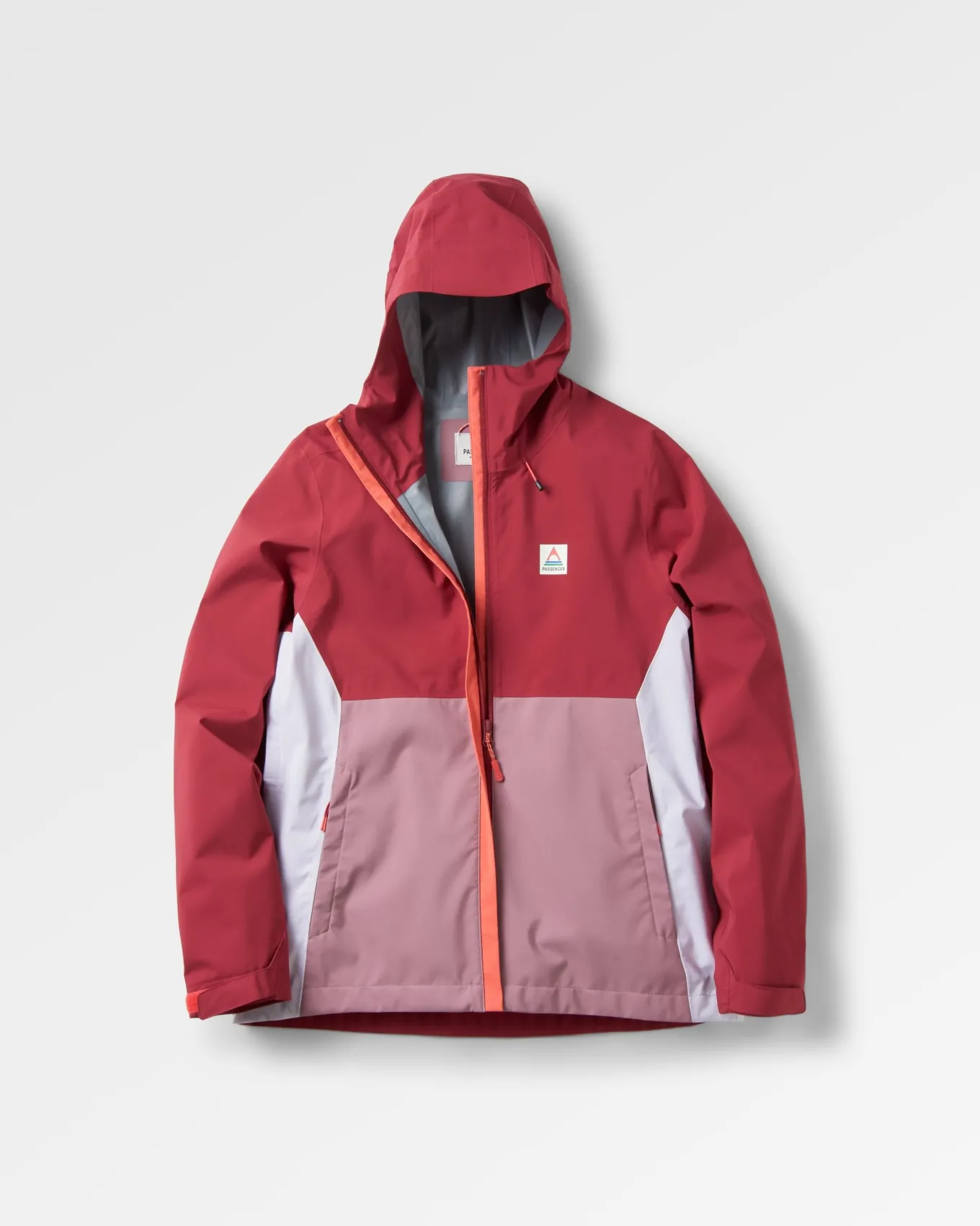 Rainstorm recycelte wasserdichte Jacke - Waldbeere/Beere