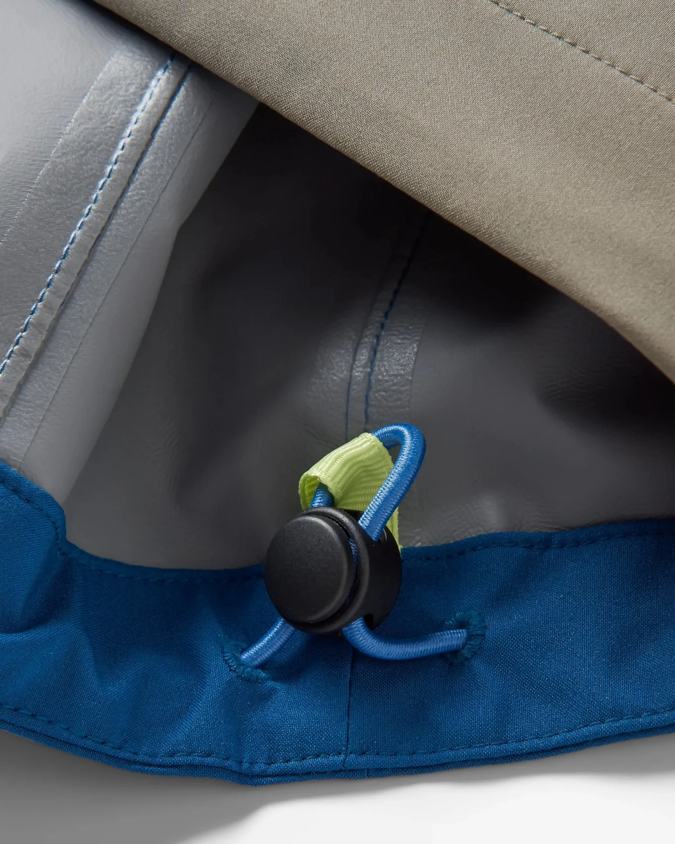 Rainstorm recycelte wasserdichte Jacke - Gezeitenblau/Arktis/Staubige Olive