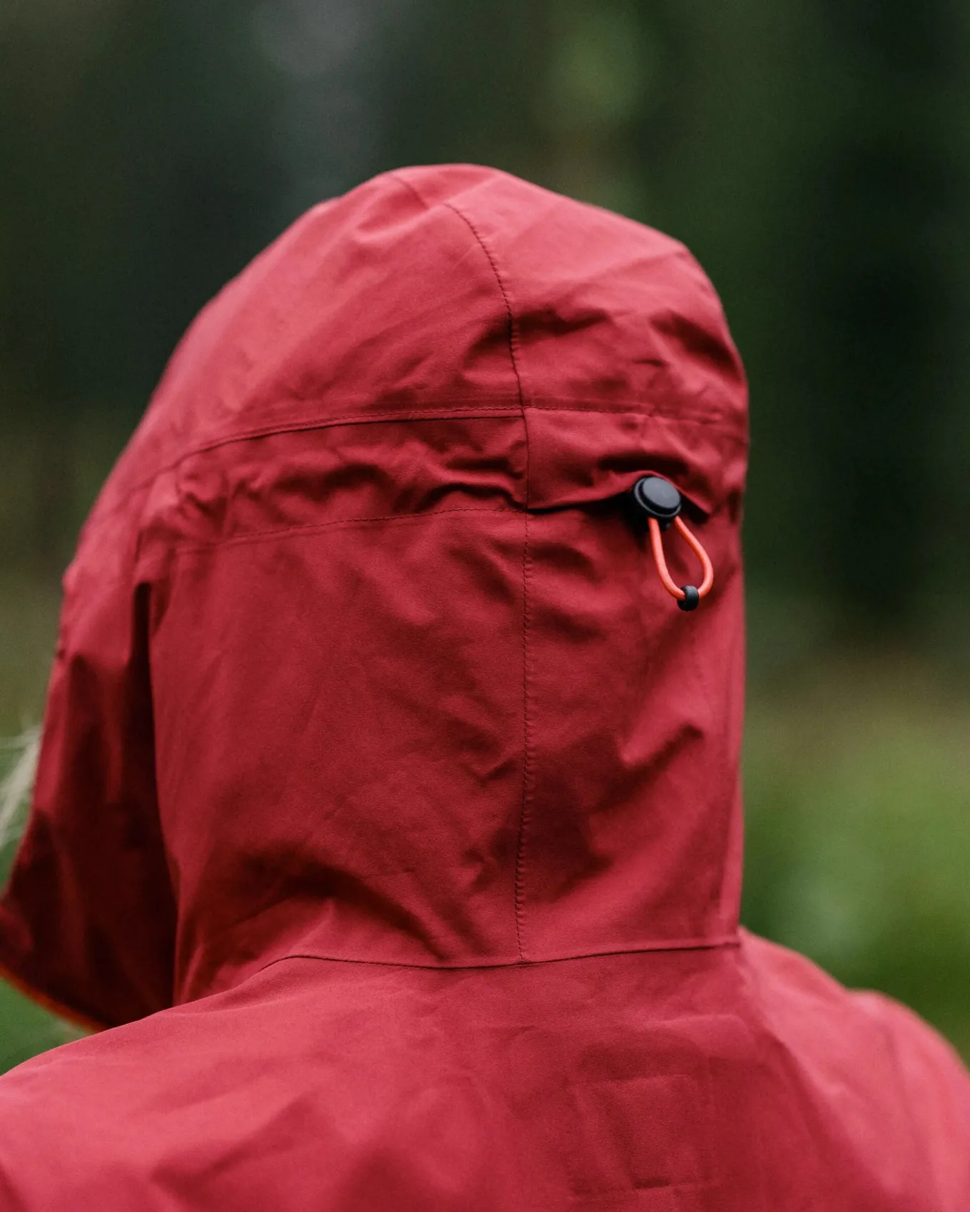 Rainstorm recycelte wasserdichte Jacke - Waldbeere/Beere