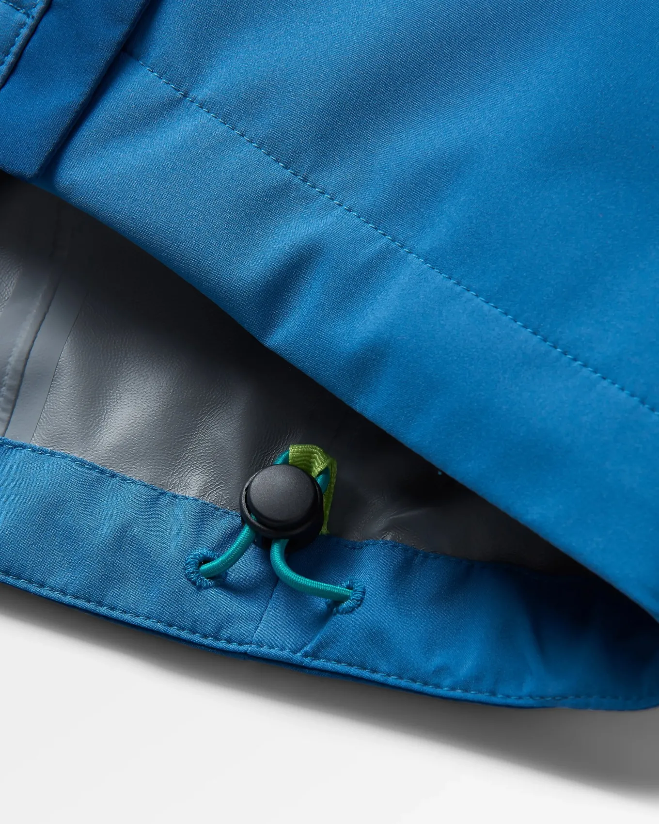 Rainstorm recycelte wasserdichte Jacke - Grau Blau/Blaustahl