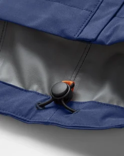 Rainstorm recycelte wasserdichte Jacke - Tiefes Marineblau