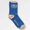 Rambler Crew-Socken mittelschwerer Stoff - Mondlichtblau