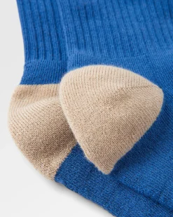 Rambler Crew-Socken mittelschwerer Stoff - Mondlichtblau