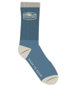 Rambler Crew-Socken mittelschwerer Stoff - Mondlichtblau