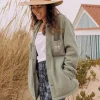 Rappel Recyceltes Sherpa Oversized Hemd - Pistazie