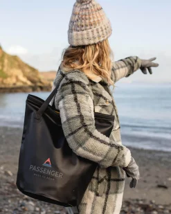 Recycelte Eimertasche - Schwarz