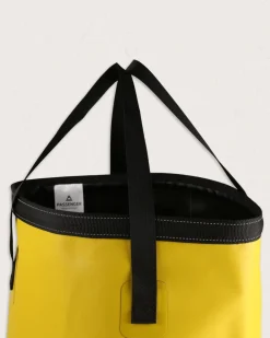 Recycelte 20L Eimer Tasche - Löwenzahngelb