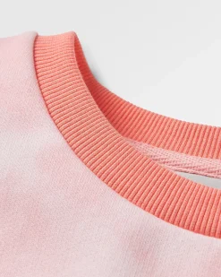 Rediscover Bio-Baulwoll Sweatshirt - Batike Muschelrosa