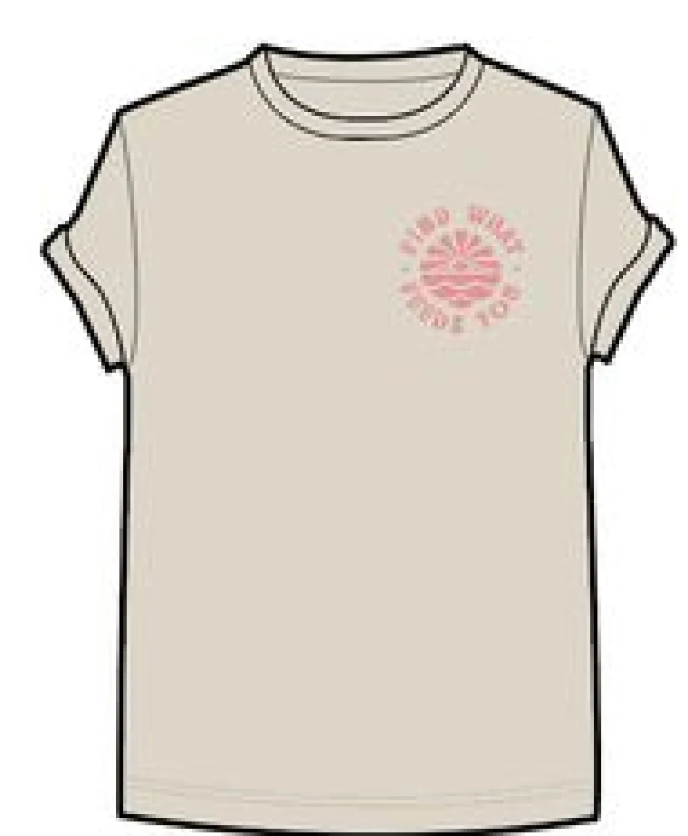 Rediscover recyceltes Baumwoll T-Shirt - Birke