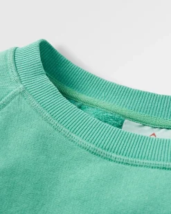 Remote Sweatshirt aus recycelter Baumwolle - Grüne Fichte