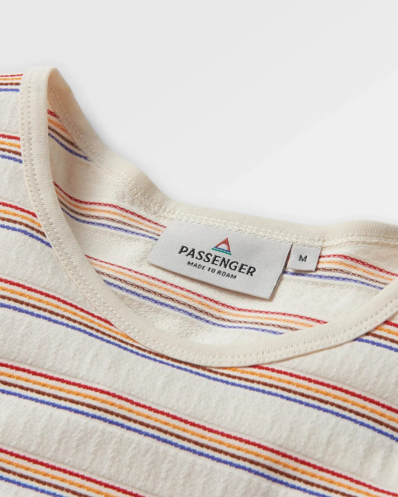 Retro Vibes Bio-Baumwolltop - Retro-Streifen