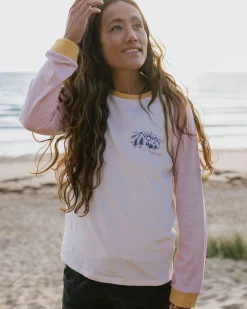 Riser 2.0 recyceltes Baumwoll-Langarmshirt - Birke