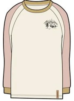 Riser Recyceltes Baumwoll Langarm-T-Shirt - Birke