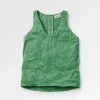 Rivergate recyceltes Baumwoll-Top - Khaki
