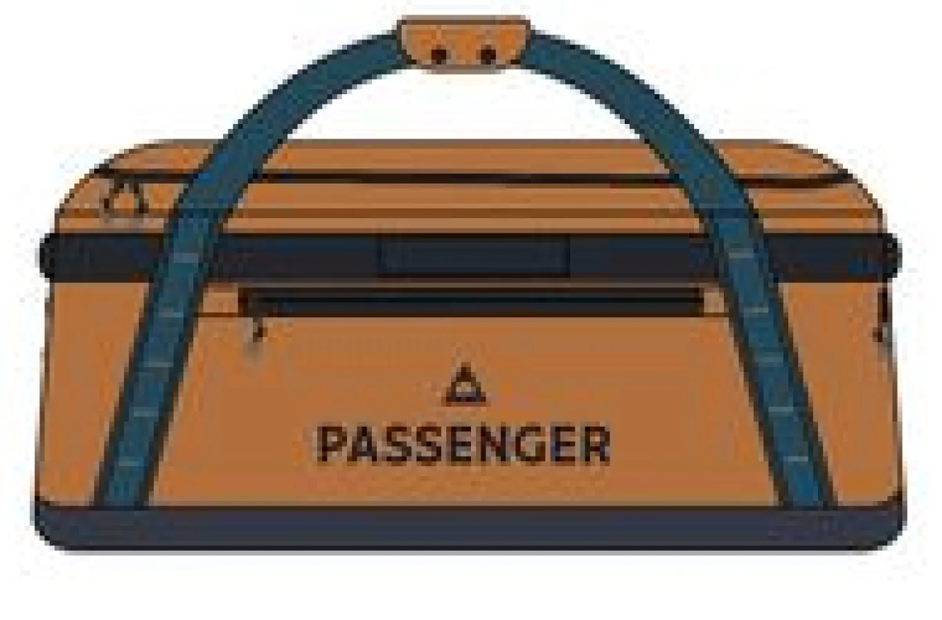 Roamer Recycelte 40L Reisetasche - Sonnenaufgang Orange