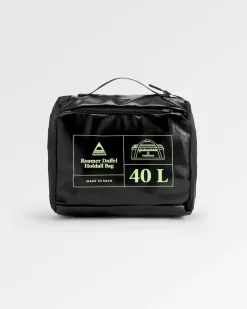 Roamer Recycelte 40L Reisetasche - Schwarz