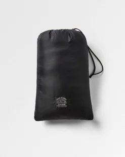 Roaming recycelter Sherpa-Surfponcho - Schwarz/ Khaki