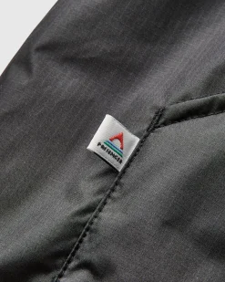 Roaming recycelter Sherpa-Surfponcho - Schwarz/ Khaki