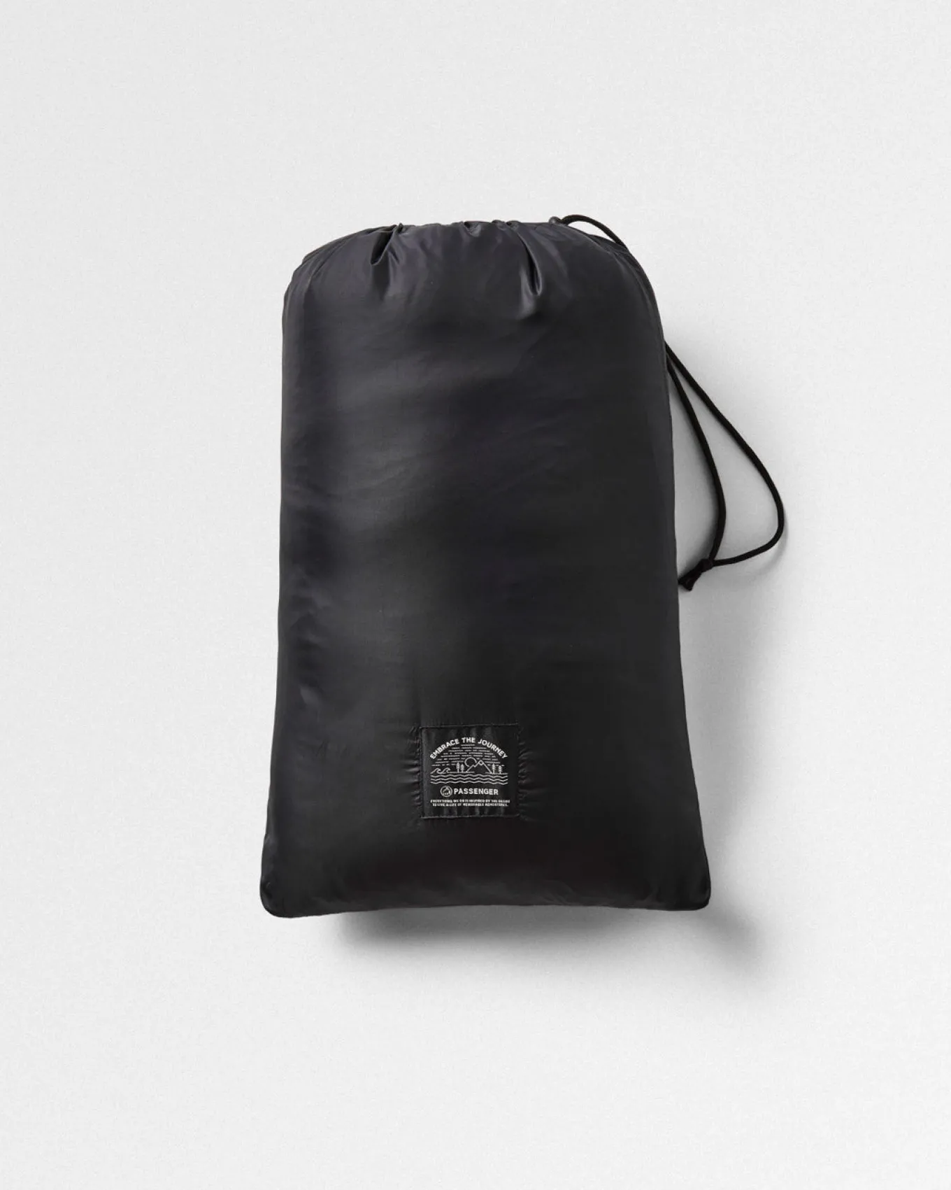 Roaming recycelter Sherpa-Surfponcho - Schwarz/ Khaki