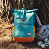 Rolltop recycelte Kühltasche 32L - Mehrfarbig