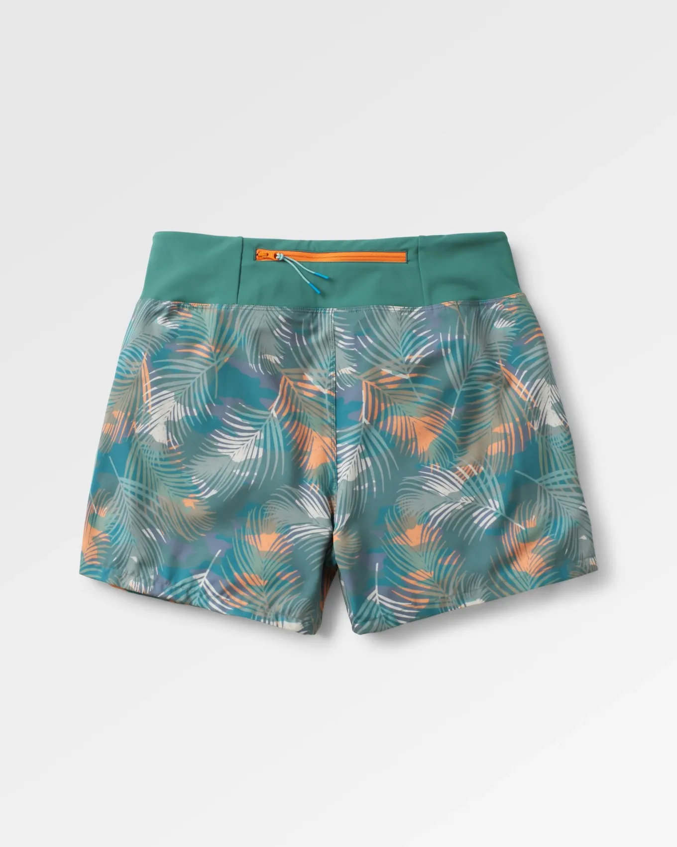 Roundtrip Recycelte Allzweck-Trail-Shorts - Palm Camo Tiefsee