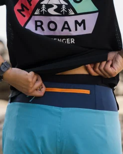 Roundtrip Wandershorts - Blauer Pool