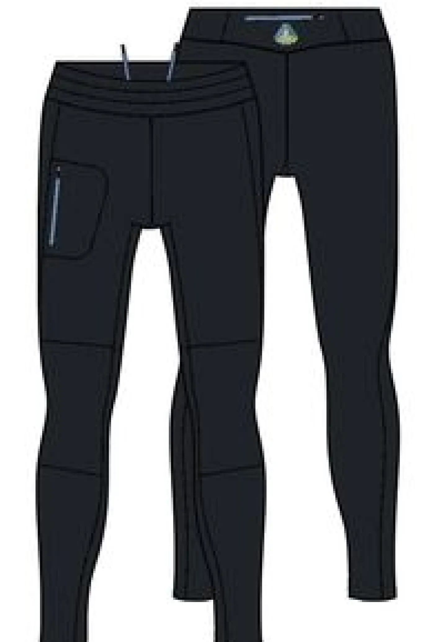 Rowan Outdoor Legging - Schwarz