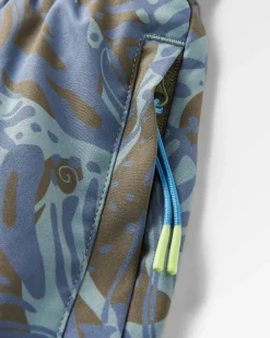 Sandune Wandershorts - Abstrakte Seealge Pistazie