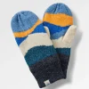 Scenic recycelte Fleece-gefütterte Handschuhe - Szenisches Orange