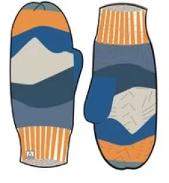 Scenic recycelte Fleece-gefütterte Handschuhe - Szenisches Orange