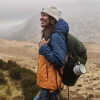 Singletrack Recycelte Thermore®-Isolierjacke - Dunkelblau/Aprikose