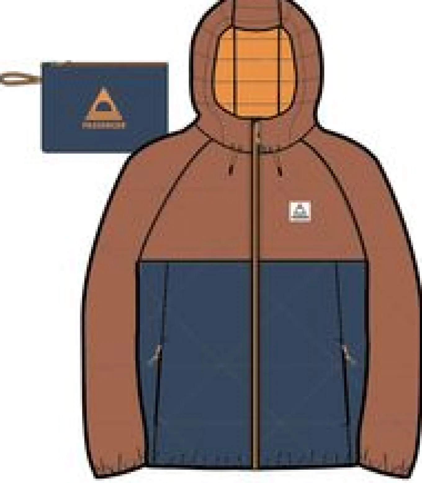 Singletrack Recycelter 2.0 Isolator - Gebranntes Orange
