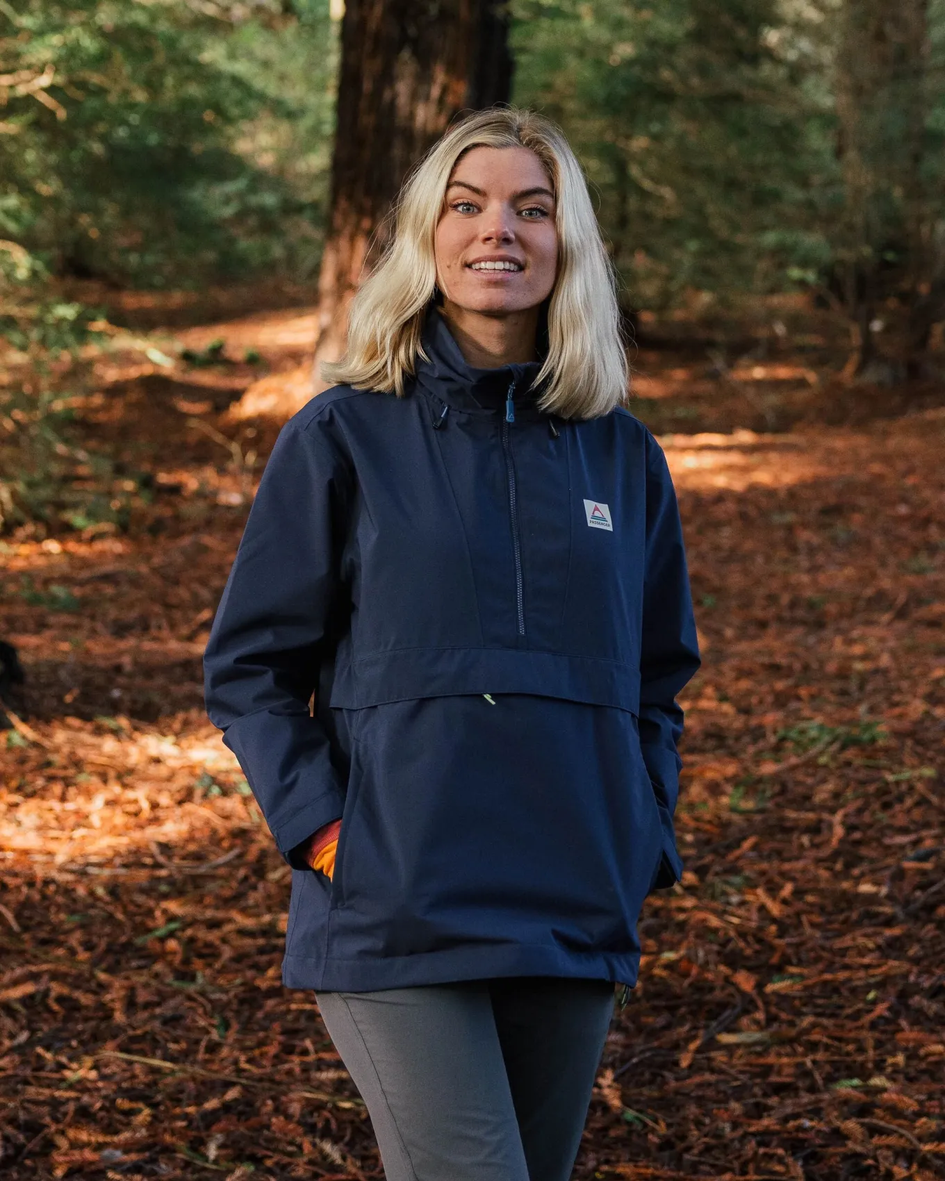 Skyline Recycelte Wasserabweisender Smock - Tiefes Marineblau