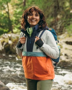 Skyline Recycelte Wasserabweisender Smock - Verbranntes Orange/Birke