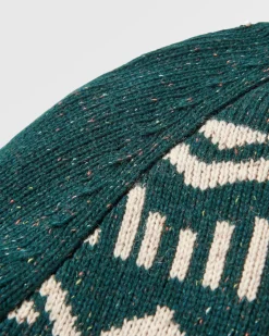 Snoozle Recycelter gestrickter Kapuzencardigan - Regenwald