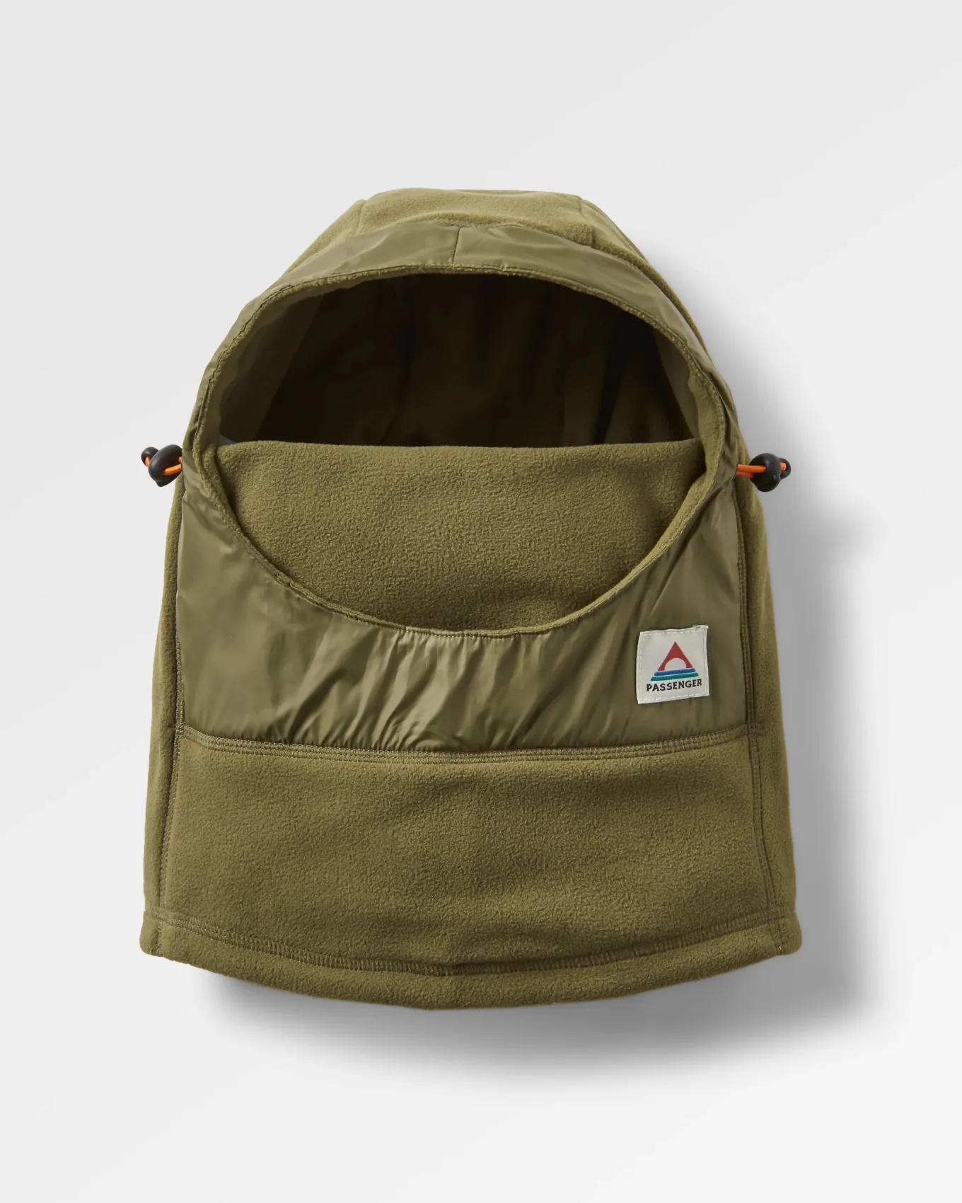 Snow Lodge recyceltes Polar-Fleece-Kapuzenoberteil - Khaki