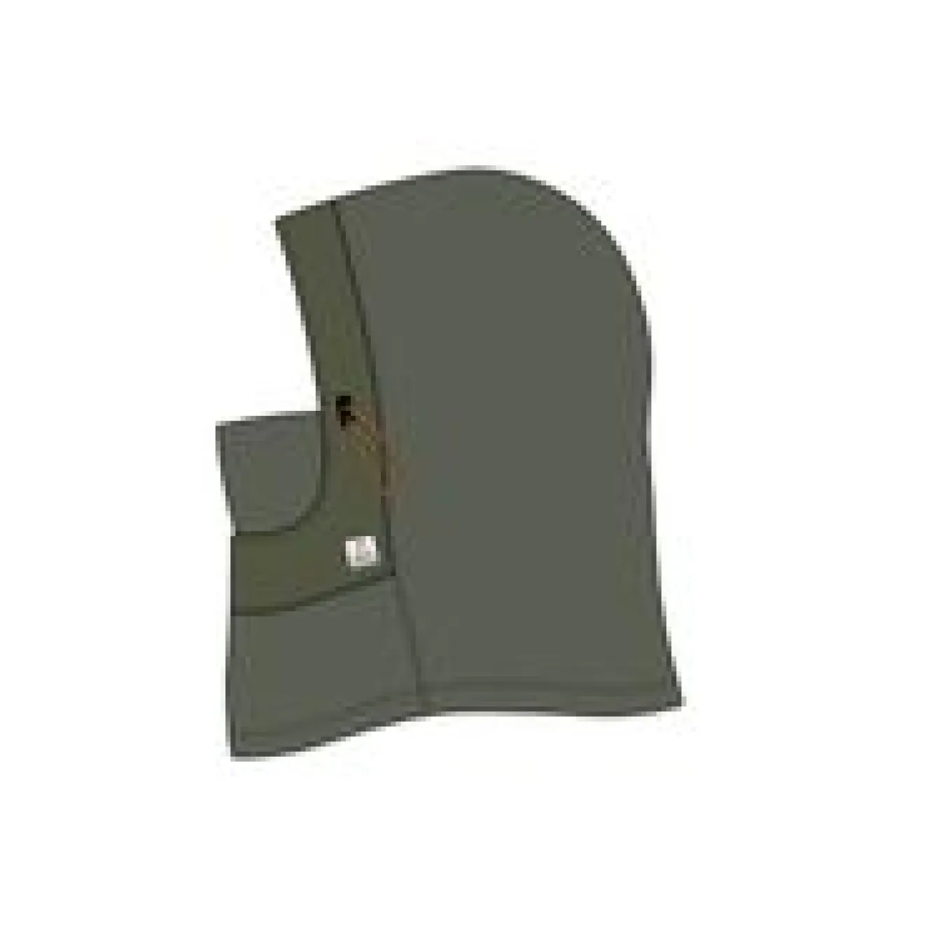 Snow Lodge recyceltes Polar-Fleece-Kapuzenoberteil - Khaki