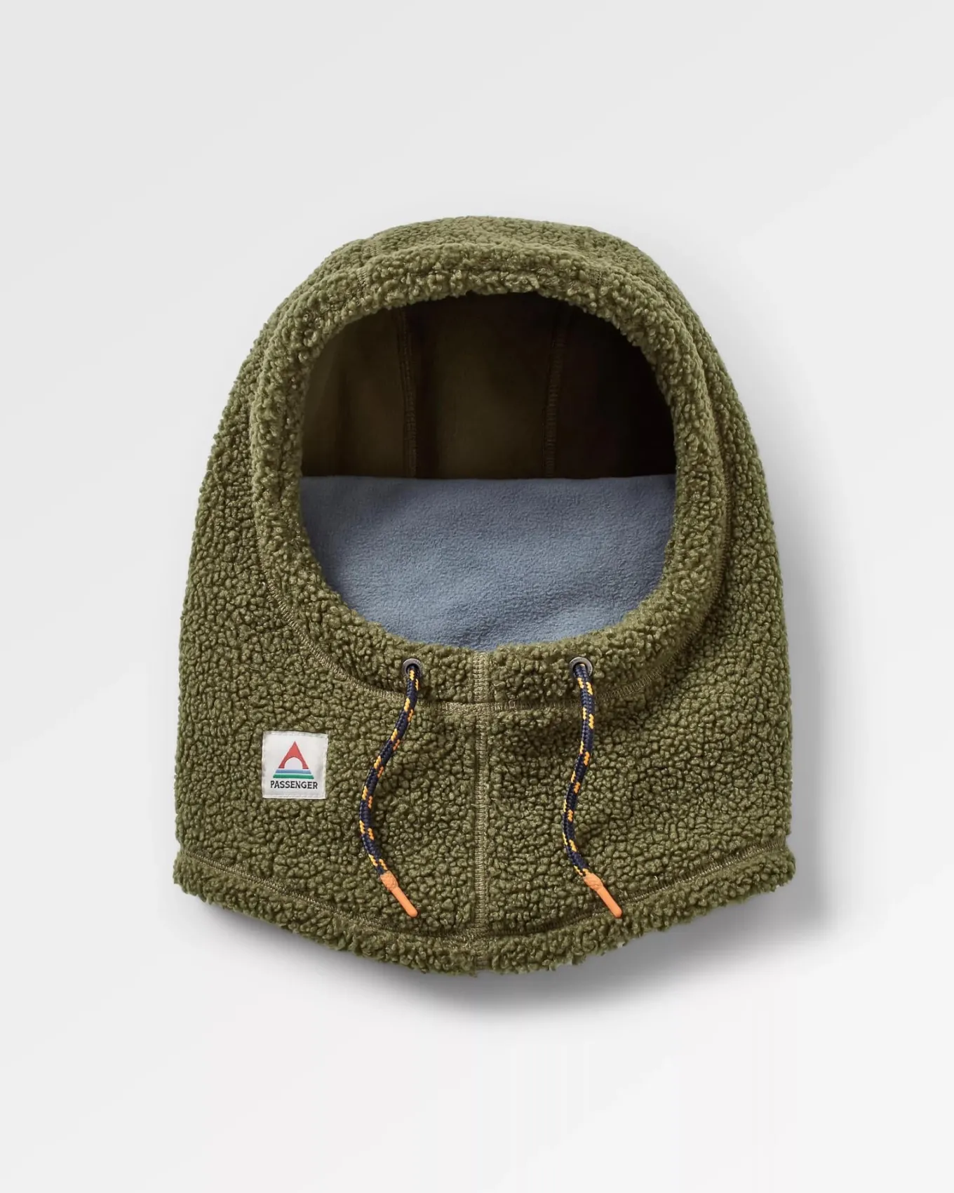Snowdrift Recyceltes Fleece-Kapuzenoberteil - Khaki