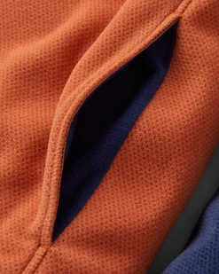 Snowdrop Pullover aus recyceltem Polartec® Fleece - Tiefes Marineblau