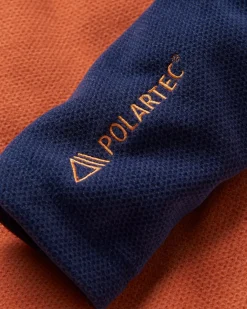 Snowdrop Pullover aus recyceltem Polartec® Fleece - Tiefes Marineblau