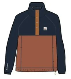 Snowdrop Pullover aus recyceltem Polartec® Fleece - Tiefes Marineblau