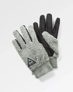 Snowfall 2.0 recycelte Sherpa-Handschuhe - Pistazie